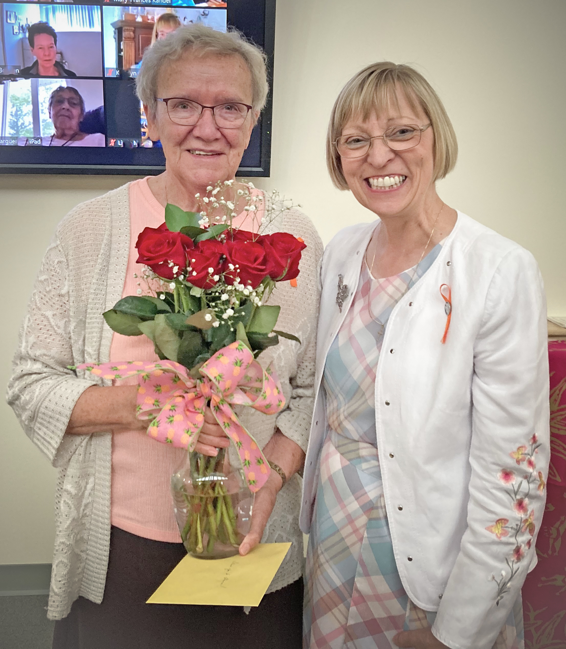 Sr. Theresa Parker and Julia Townsend